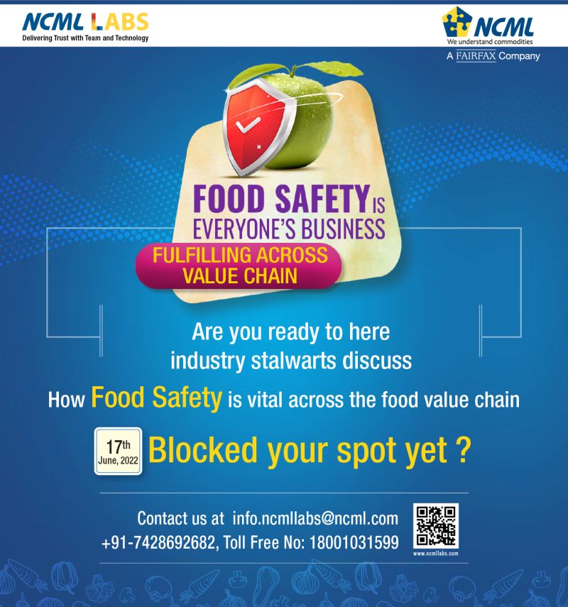 Food safety is everyone business Fulfilling safety & quality across value chain