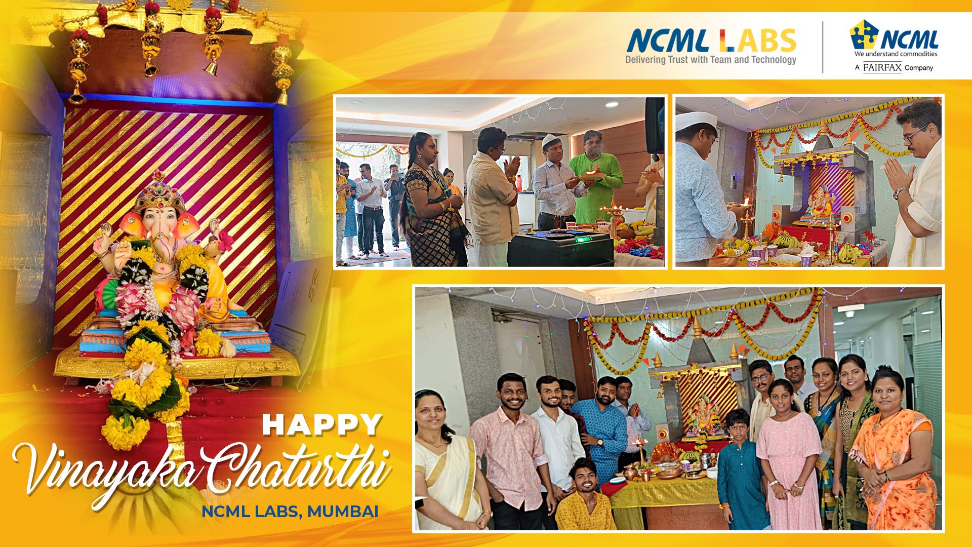 NCMLLABS are celebrating Vinayaka Chaturthi